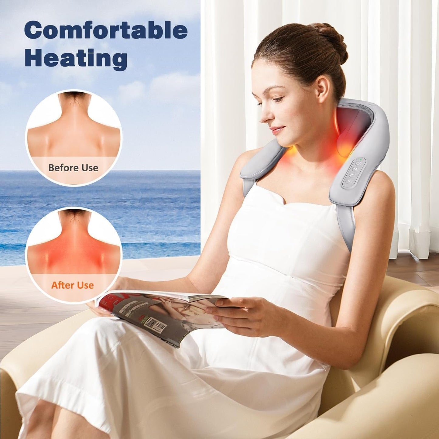 LiftPush™ NECK AND BACK MASSAGER