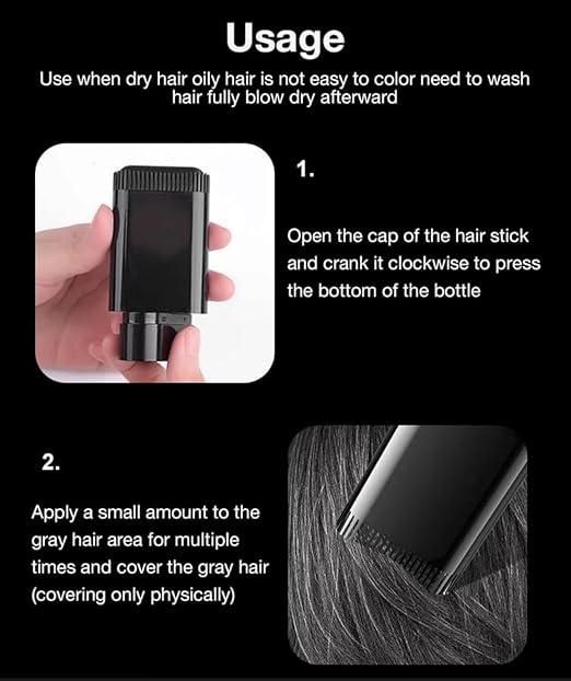 Covering White Hair